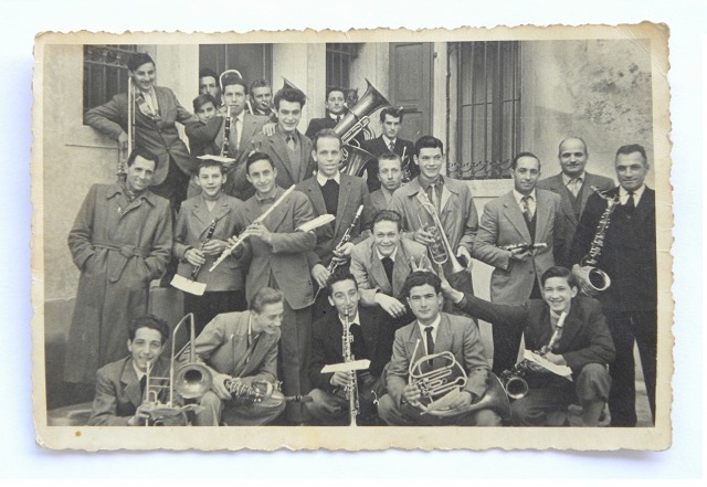 La banda nel 1948.
