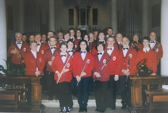 La Banda nel 2000, diretta dal Maestro Saverio De Cian